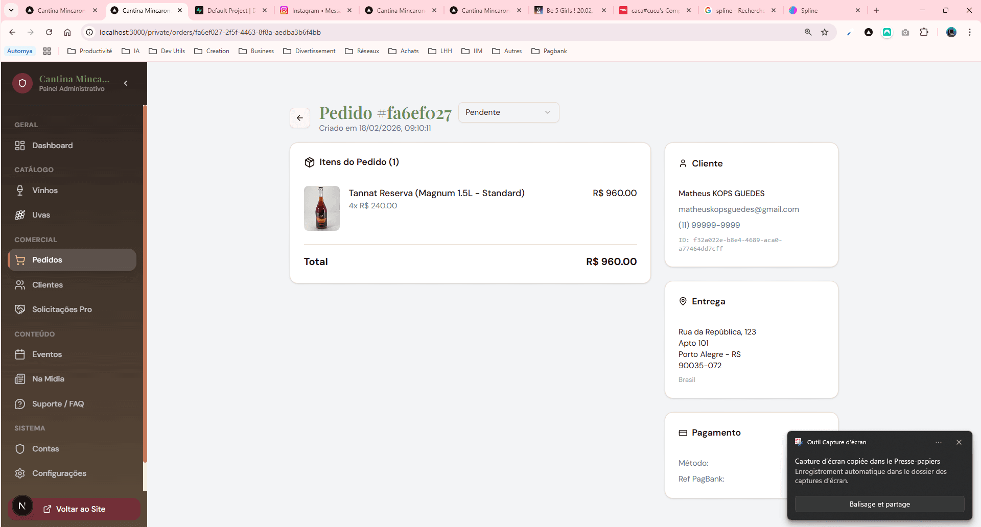 Capture d'écran 7 de Cantina Mincarone